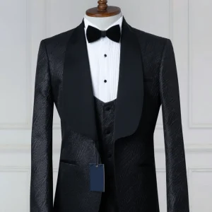 Smoking  3 Pieces Noir V.I.P  4