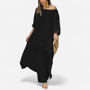 Clarisse - Ensemble Décontracté en Lin Élégant pour Femme