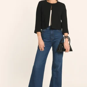 VESTE COURTE - NOIR - JACQUELINE