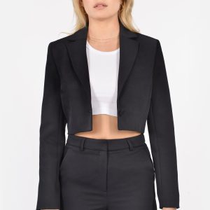 Veste CROP KOBE Black