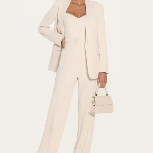 VESTE LONGUE - ALBA - CREME